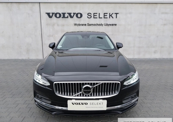 Volvo S90 cena 228400 przebieg: 27565, rok produkcji 2021 z Poznań małe 781